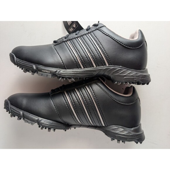 Adidas Golflite Ride Shoes Golf Cleats Womens Size 6.5 D Black Traxion Sole - Picture 8 of 12